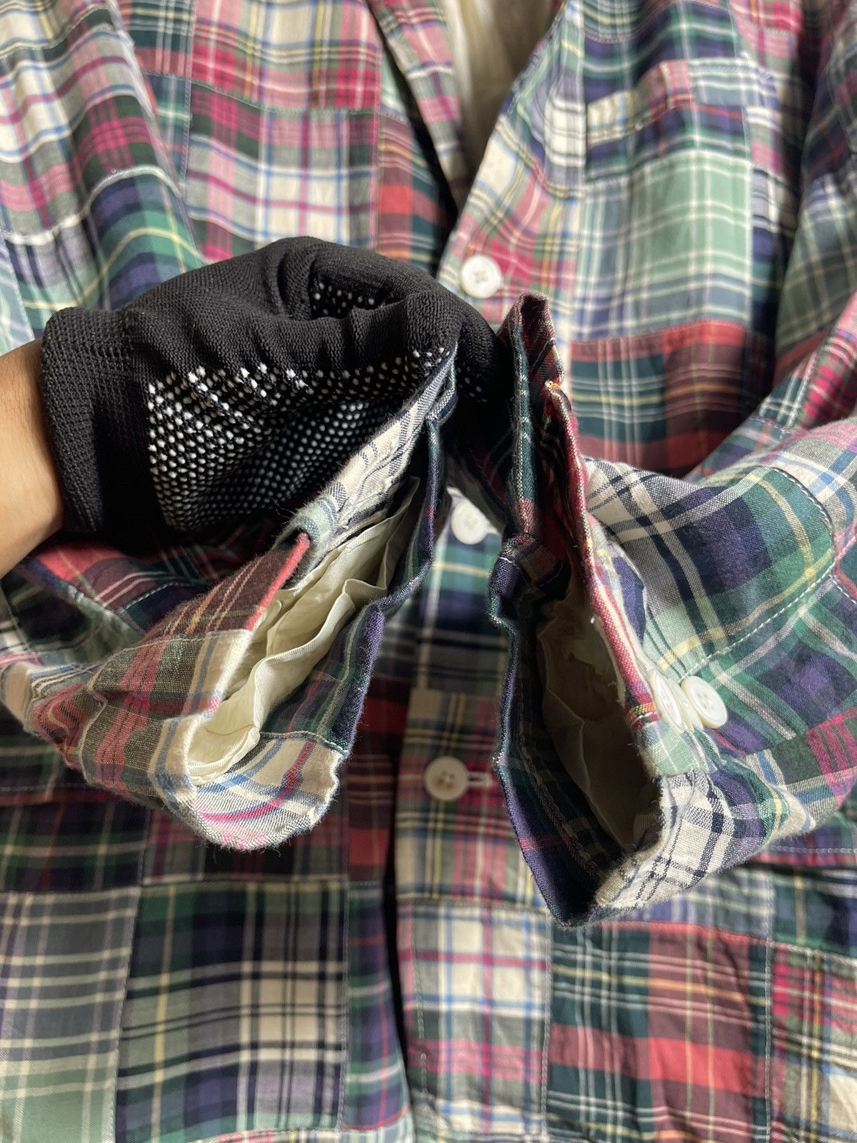 Polo Ralph Lauren × RRL Ralph Lauren × Vintage Vintage Polo Ralph Laurent patchwork coat Size US M / EU 48-50 / 2 - 6 Thumbnail