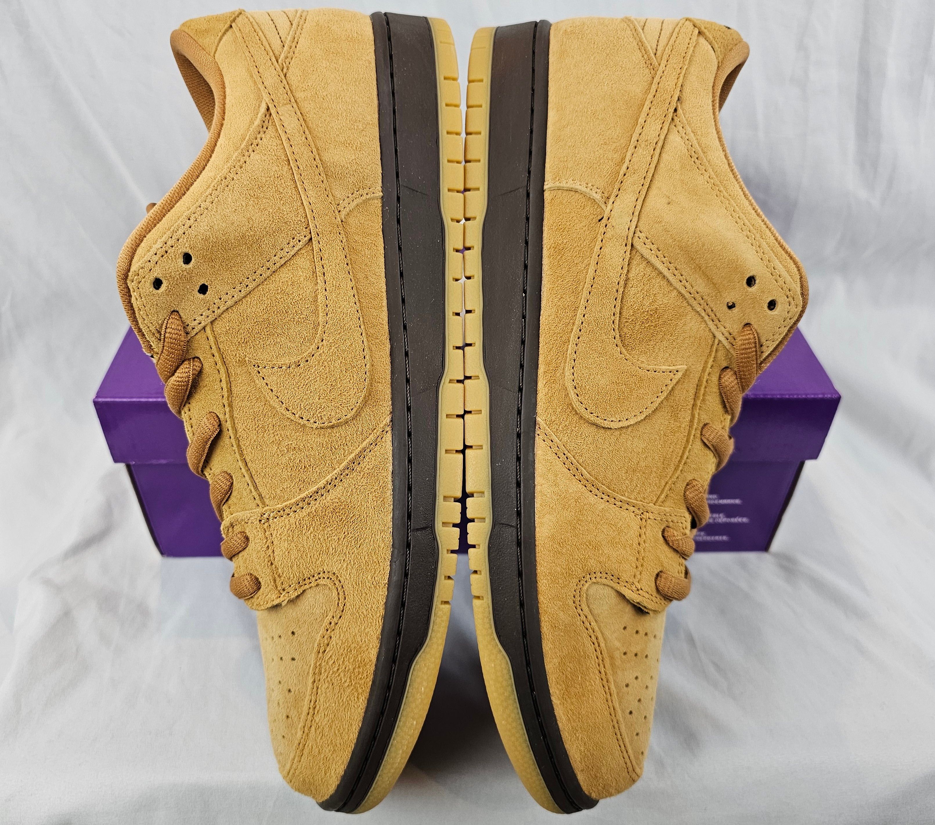 Nike Nike SB Dunk Low Wheat 2023 Brown Gum Men's Size 14 US NEW Size US 14 / EU 47 - 6 Thumbnail