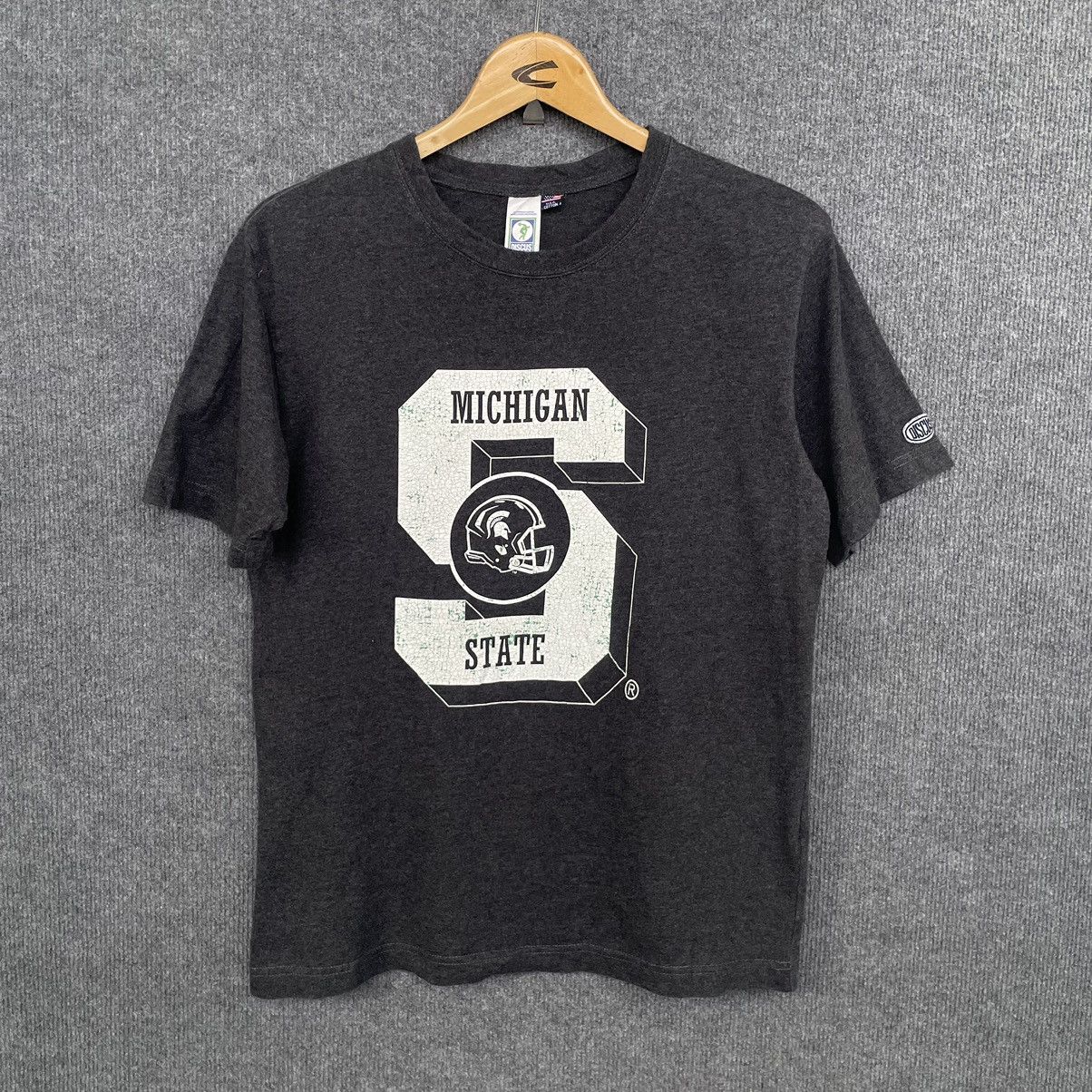 Russell Athletic × Vintage Vintage Y2K Discus Athletic x Michigan State University Tee Size US M / EU 48-50 / 2 - 1 Thumbnail