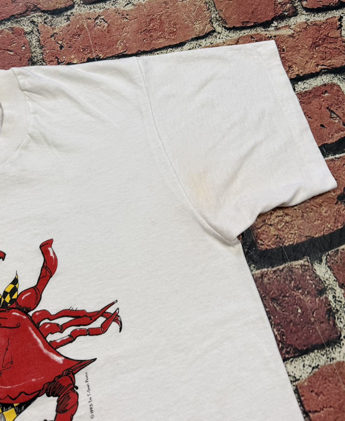 Other Vintage Maryland Is For Crab T Shirt Single Stitch Thin 1993 Size US M / EU 48-50 / 2 - 10 Thumbnail