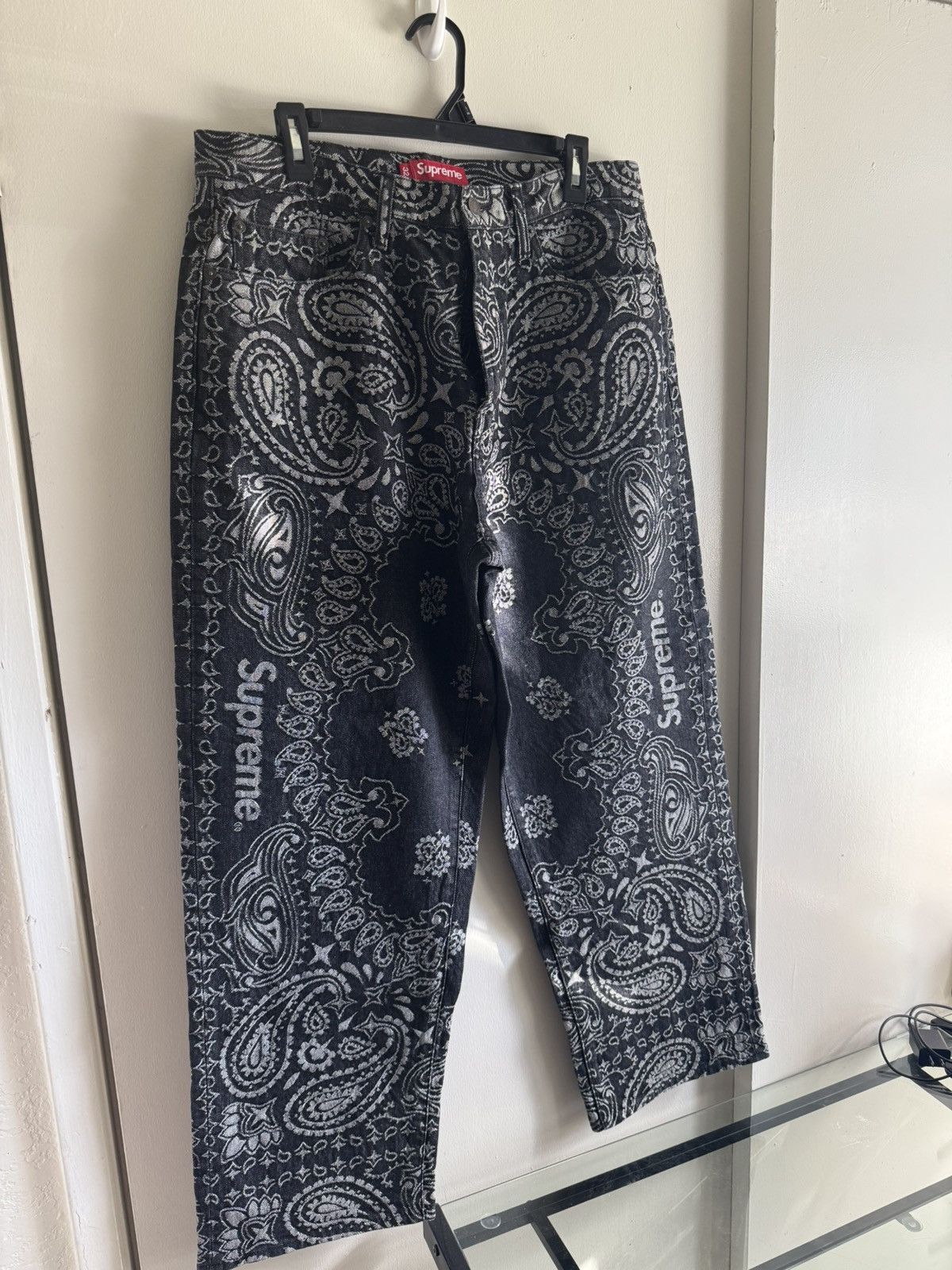 Supreme Supreme Baggy denim Black size 32 | Grailed