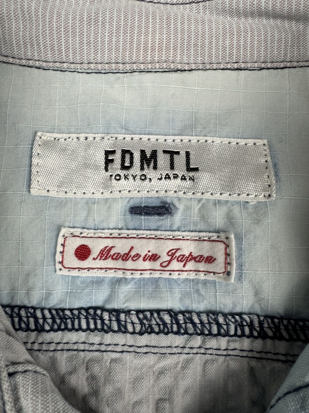FDMTL Vintage FDMTL crazy patchwork sashiko boro style shirt Size US S / EU 44-46 / 1 - 18 Thumbnail