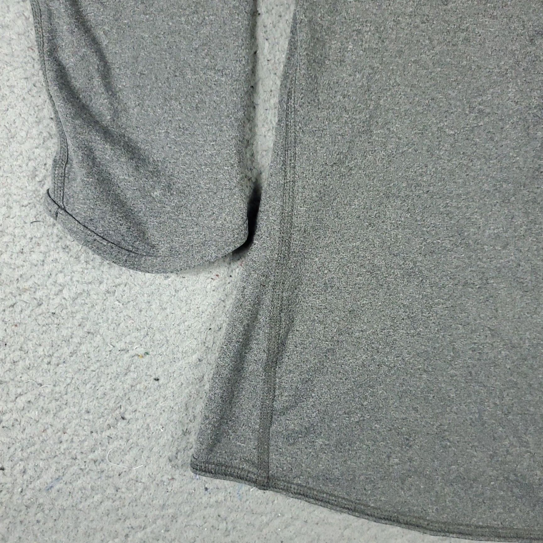 Nike Nike Sweater Women Small Gray Dri Fit 1/2 Zip Pullover Sweatshirt (Regular) Size S / US 4 / IT 40 - 3 Thumbnail
