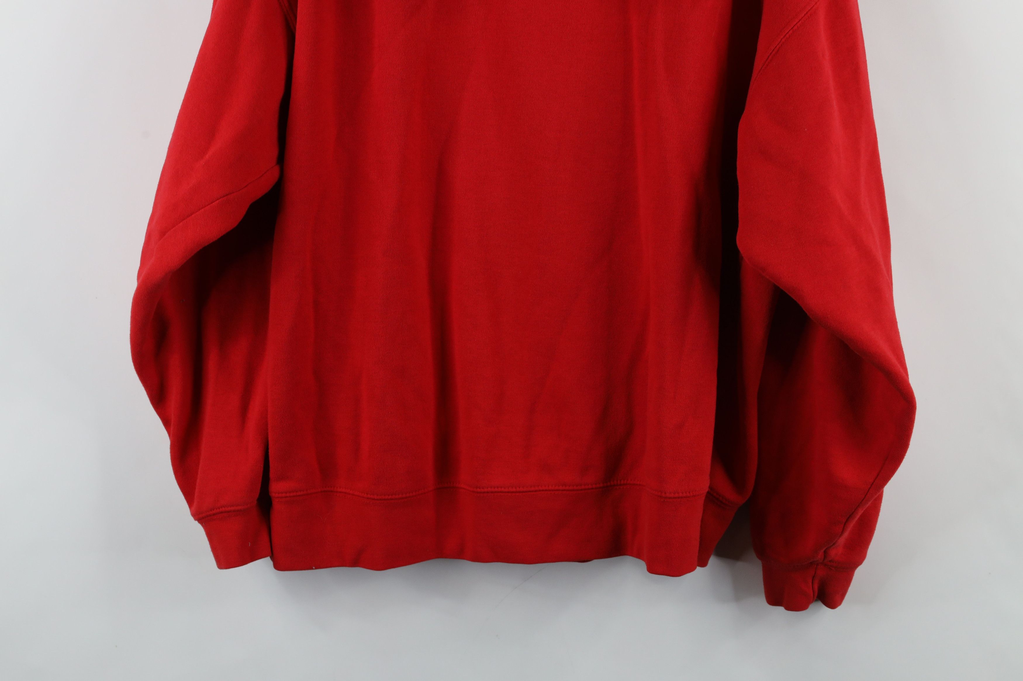 Vintage Vintage 90s Spell Ohio State University Football Hoodie Red Size ONE SIZE - 13 Thumbnail
