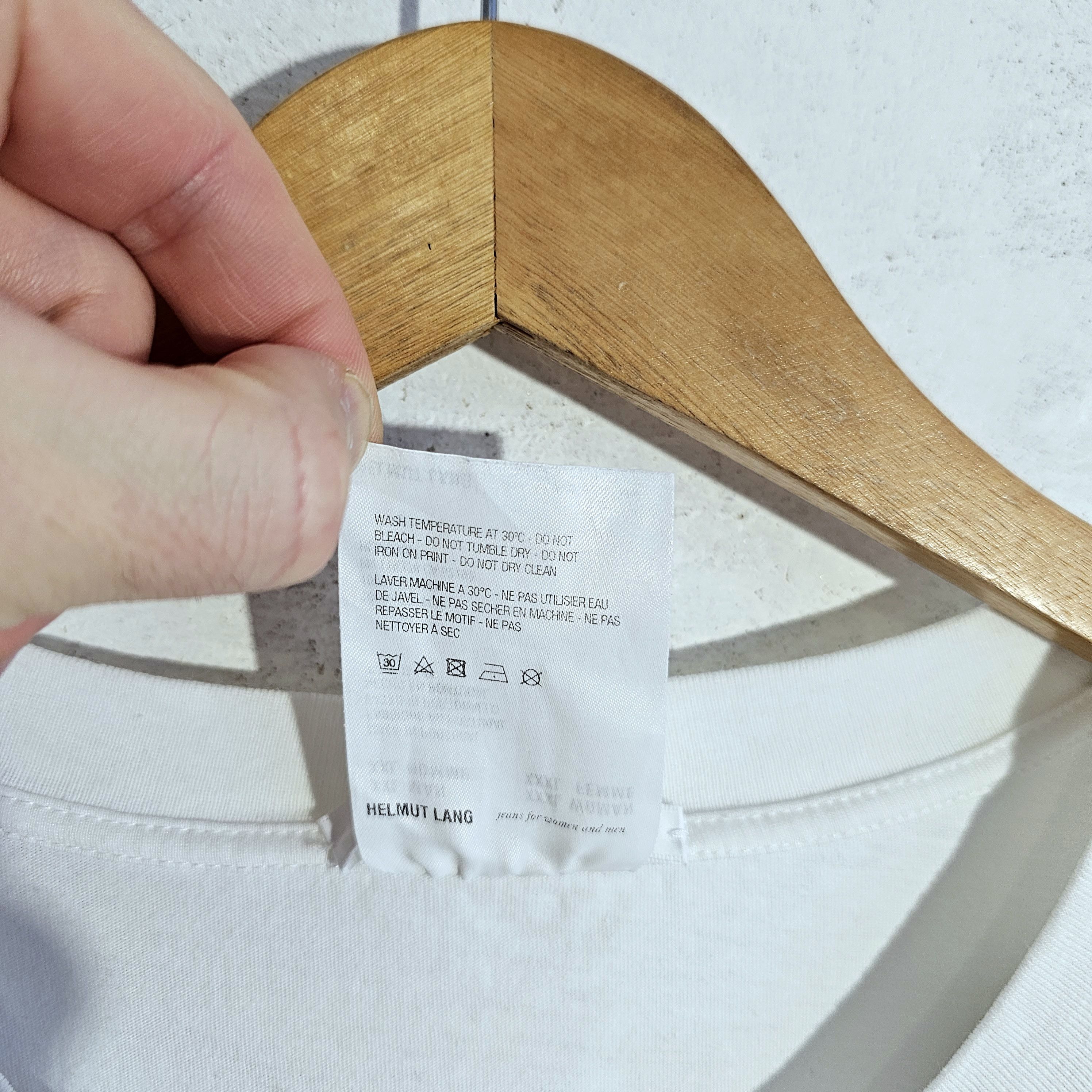 Helmut Lang × Vintage Helmut Lang oversize vintage white t-shirt Size US XXL / EU 58 / 5 - 7 Thumbnail
