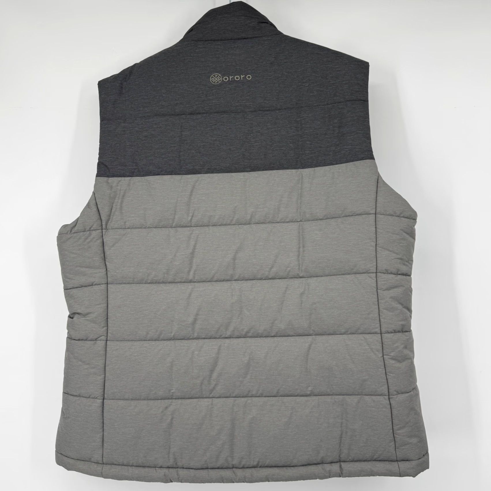 Vintage VINTAGE Ororo NO BATTERY Heated Vest XL Gray Puffer Jacket Stand-Up Collar Men Zip Full Zip Insulated Pockets Outdoor Winter Fall Sports Size US XL / EU 56 / 4 - 2 Thumbnail