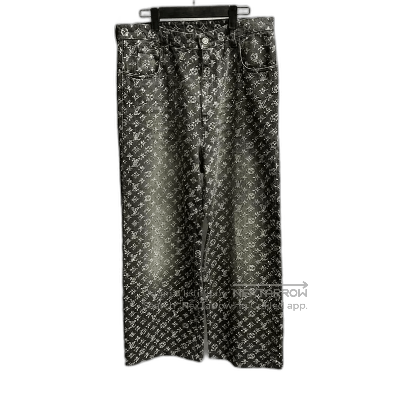 Louis Vuitton louis vuitton's new black and grey diamond. Size US 31 - 1 Thumbnail