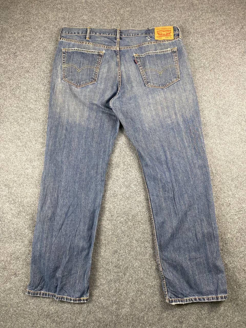 Levi's levis 559 relaxed straight distressed denim Size US 43 - 1 Thumbnail