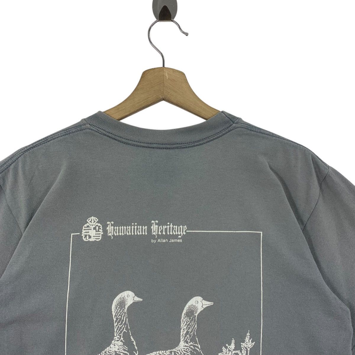 Jerzees × Vintage Vintage HAWAIIAN HERITAGE backhit printed art tee Size US M / EU 48-50 / 2 - 10 Thumbnail