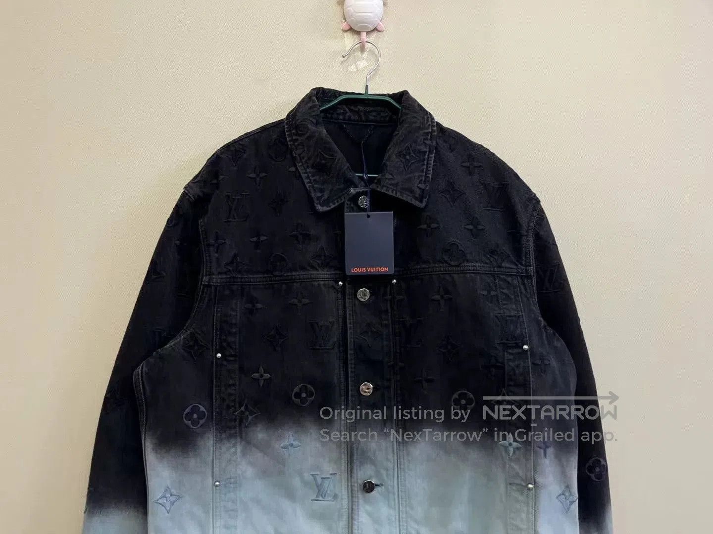 Louis Vuitton Louis Vuitton Gradient Logo Denim Jacket. Size US XXL / EU 58 / 5 - 2 Thumbnail