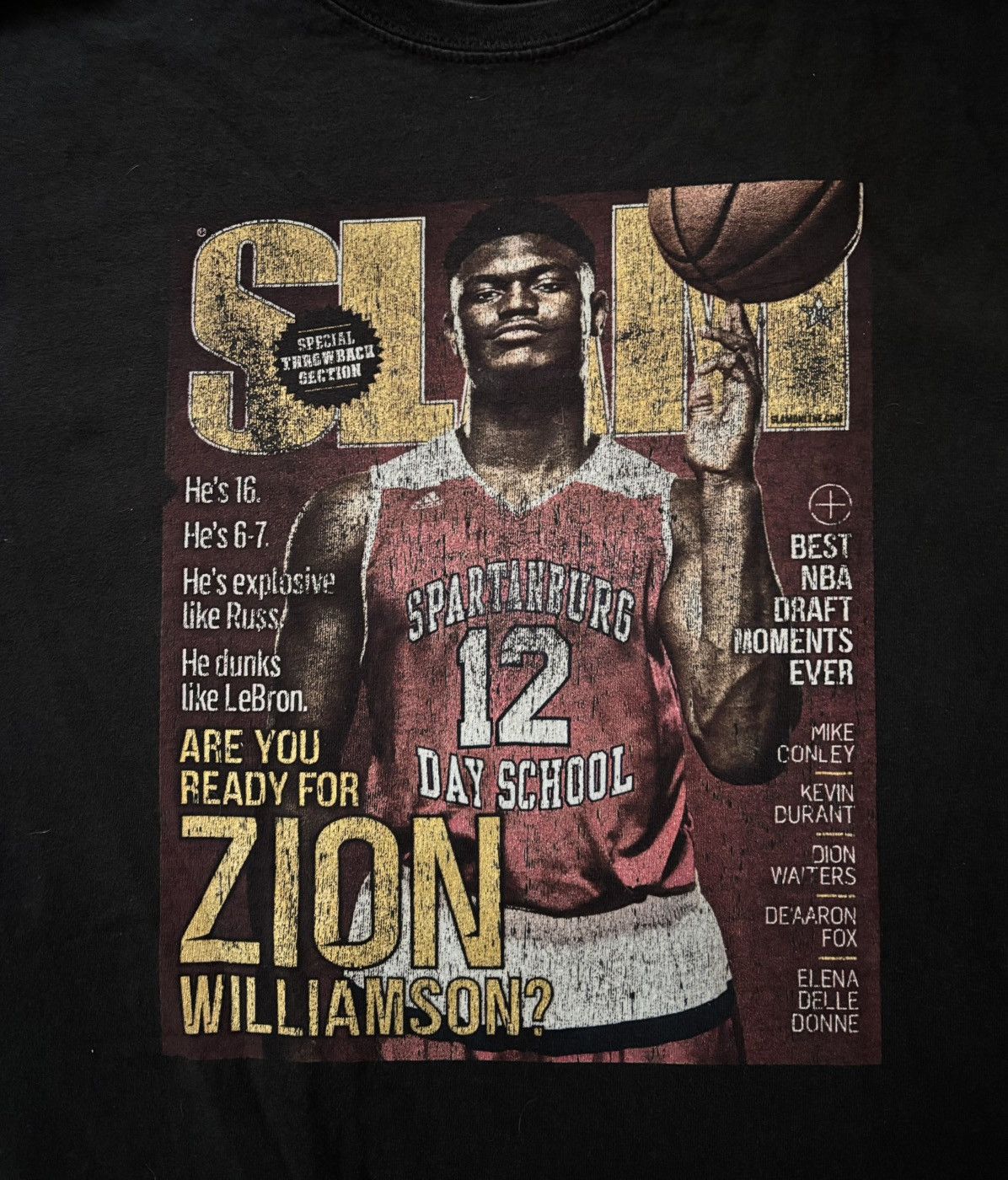 Other Zion Williamson SLAM Magazine Cover Tee Size XL Size US XL / EU 56 / 4 - 2 Thumbnail