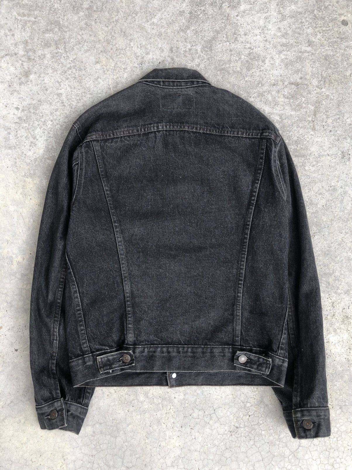 Levi's Vintage 80s Levis Denim Jacket Distressed Denim Size US M / EU 48-50 / 2 - 2 Thumbnail