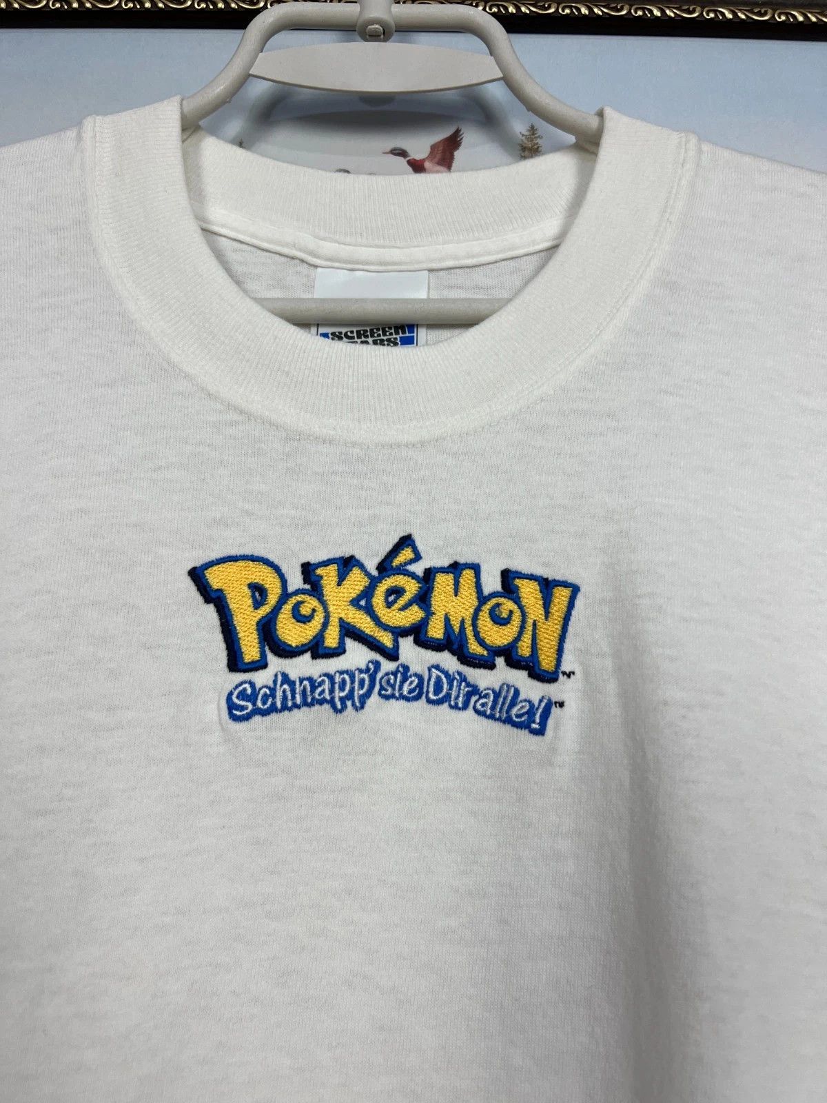 Vintage Vintage 90s Pokemon Shirt Anime Nintendo Japan Print Tee Size US L / EU 52-54 / 3 - 3 Thumbnail