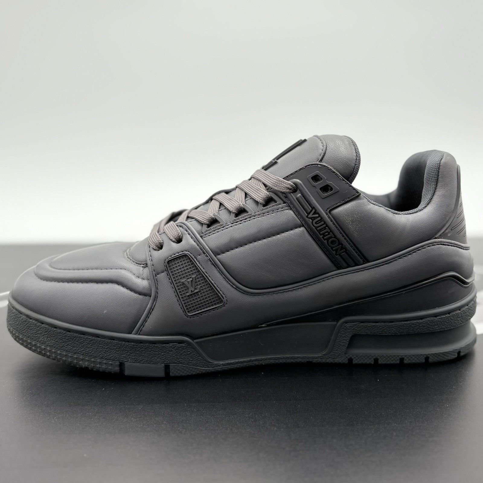 Louis Vuitton Louis Vuitton Maxi Trainer ' Dark Grey ' | SUPER CLEAN! Size US 8.5 / EU 41-42 - 4 Thumbnail