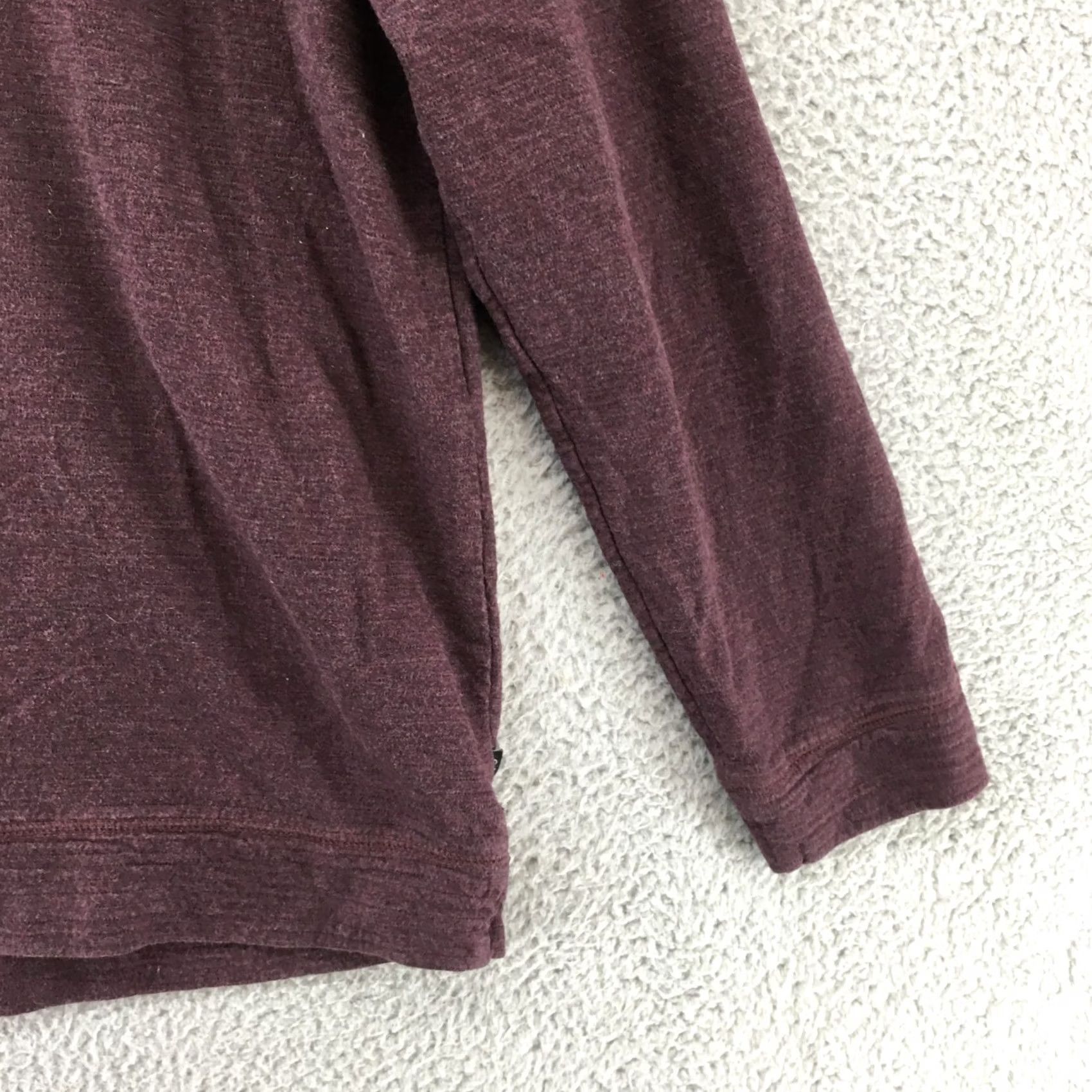 Calvin Klein Calvin Klein Jeans Quarter Zip Sweater Womens Medium Purple Long Sleeve Pullover Size M / US 6-8 / IT 42-44 - 3 Thumbnail