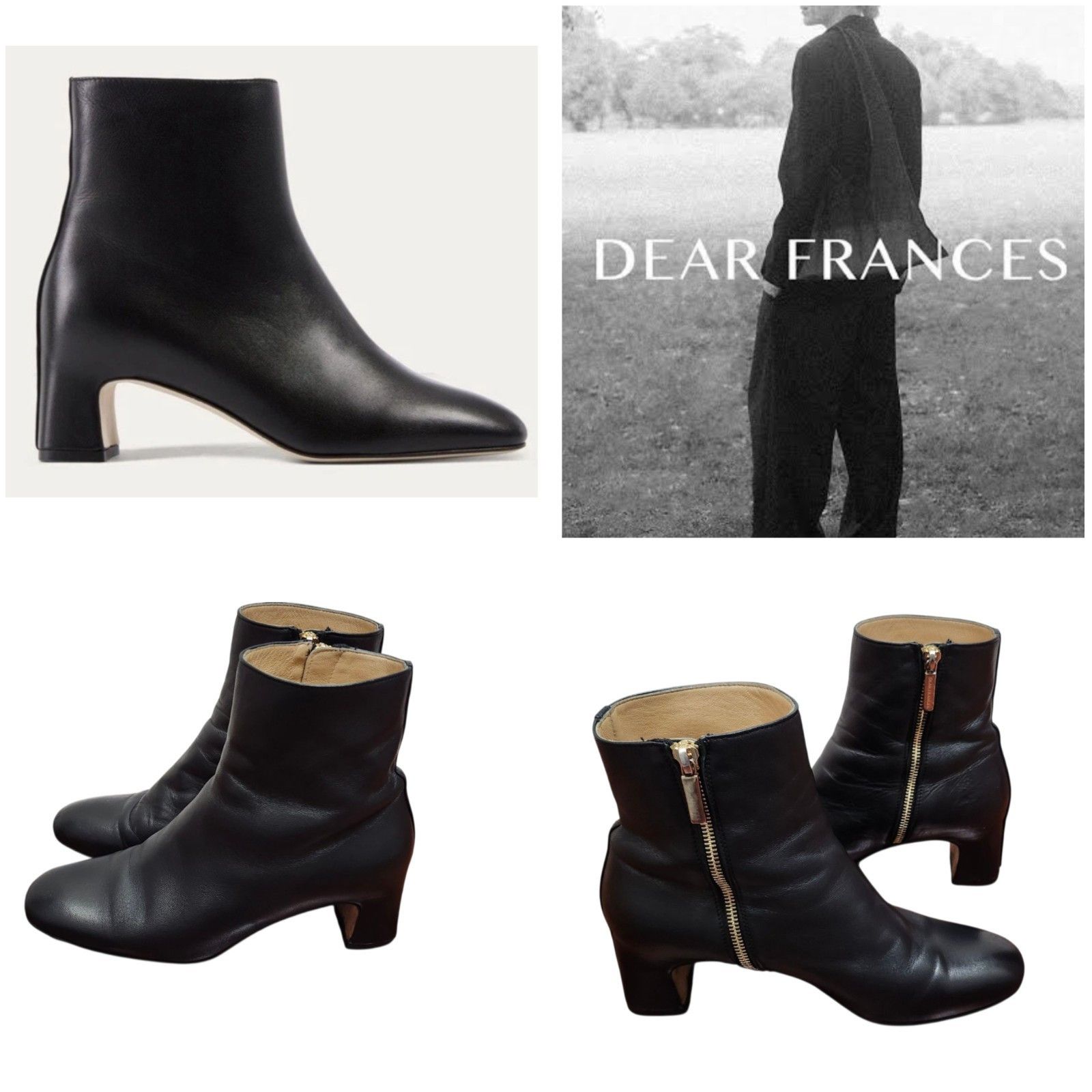 Dear Frances Dear Frances Turin Boot Lather booties Women's Sze EU 37 Size US 6.5 / IT 36.5 - 1 Thumbnail