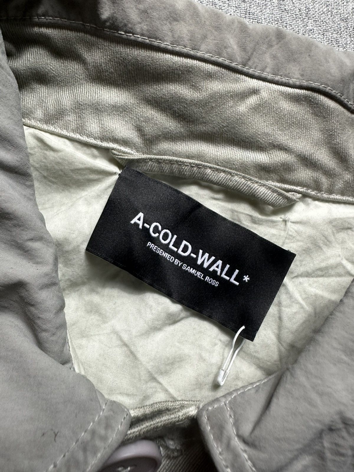 A-COLD-WALL* A Cold Wall ACW - Contrast Workwear Worn Look Jacket Size US M / EU 48-50 / 2 - 5 Thumbnail