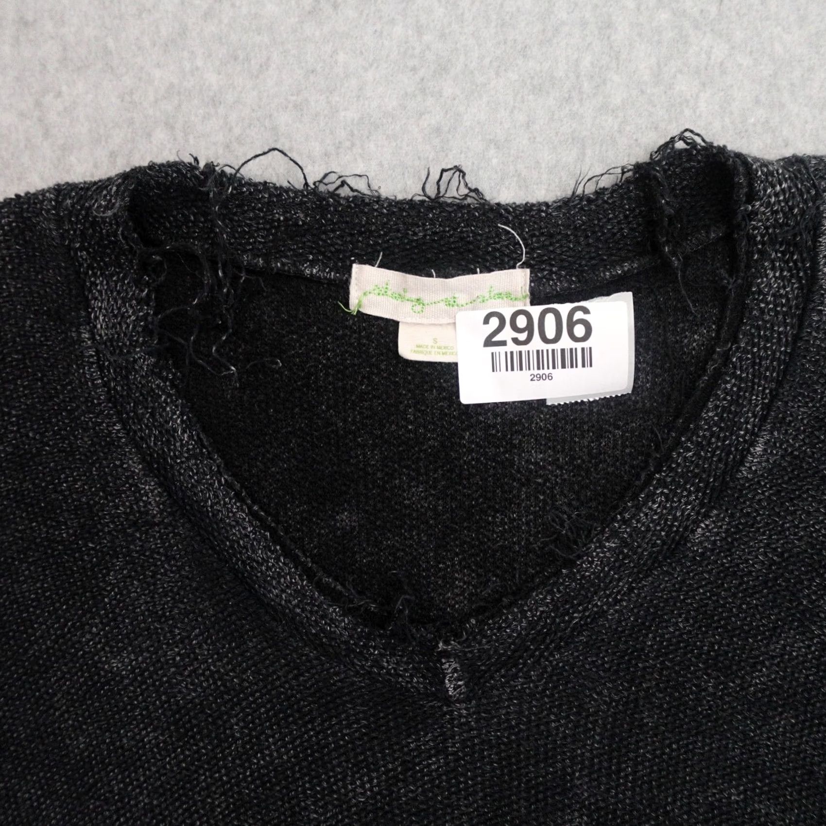 Anthropologie Anthropologie Staring at Stars Womens Pullover Size Small Distressed Gray Size S / US 4 / IT 40 - 3 Thumbnail