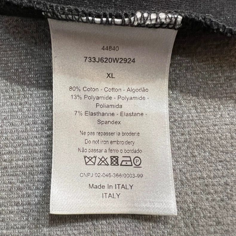 Dior Dior Black Embroidered Logo Hoodie Size XL-2506 Size US XL / EU 56 / 4 - 6 Thumbnail