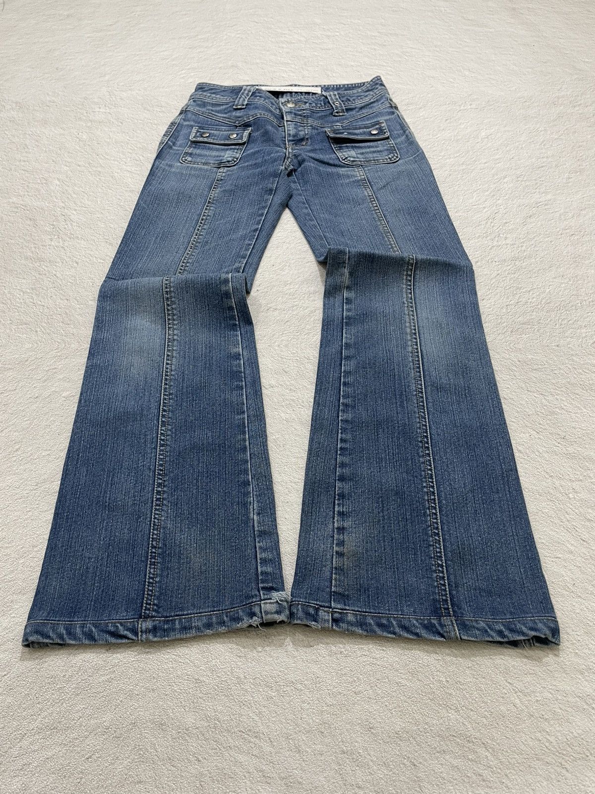 Hysteric Glamour 2000s Flare Denim Washed Bootcut Y2K Size 26" / US 2 / IT 38 - 1 Thumbnail