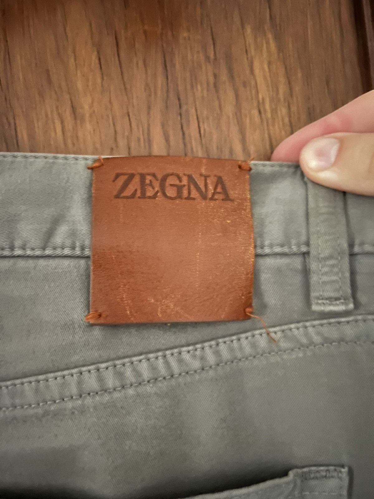 Ermenegildo Zegna Zegna grey jeans w33 Size US 33 - 3 Thumbnail
