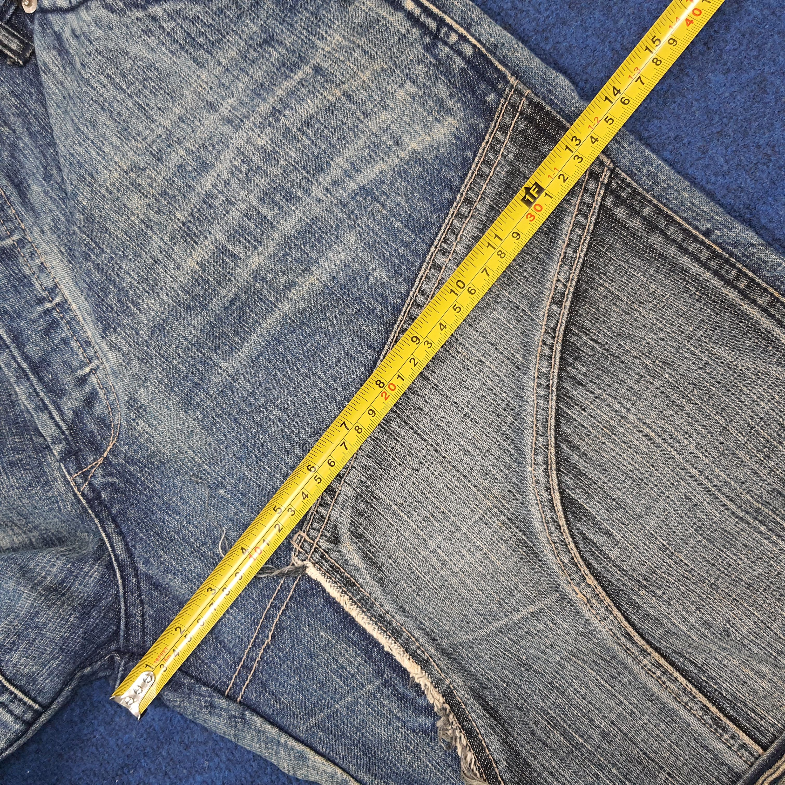 Diesel Rare Vintage Diesel Rabox Panelled Jeans Grunge C297N21 Size US 34 / EU 50 - 17 Thumbnail