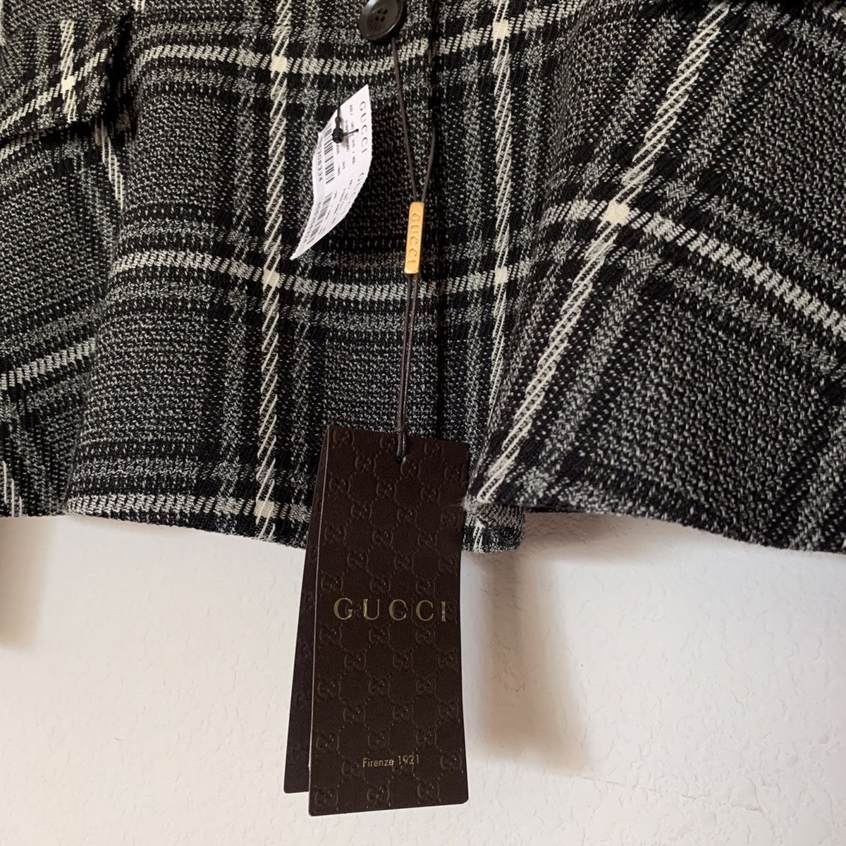 Gucci Gucci plaid wool blazer peplum Size S / US 4 / IT 40 - 12 Thumbnail
