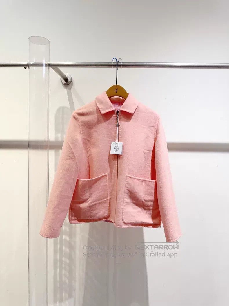 Hermes Hermes Pink Pig Nose Jacket Size XS / US 0-2 / IT 36-38 - 4 Thumbnail