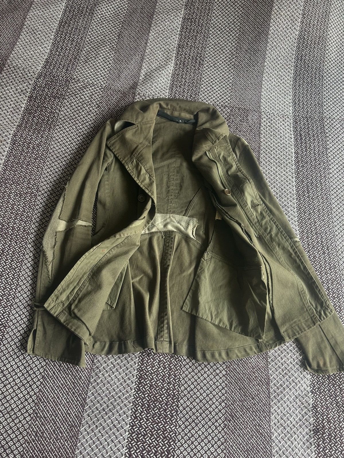 Japanese Brand × Vintage Vintage Military Style Womens Jacket Size 44 Avantgarde Rare Size M / US 6-8 / IT 42-44 - 9 Thumbnail