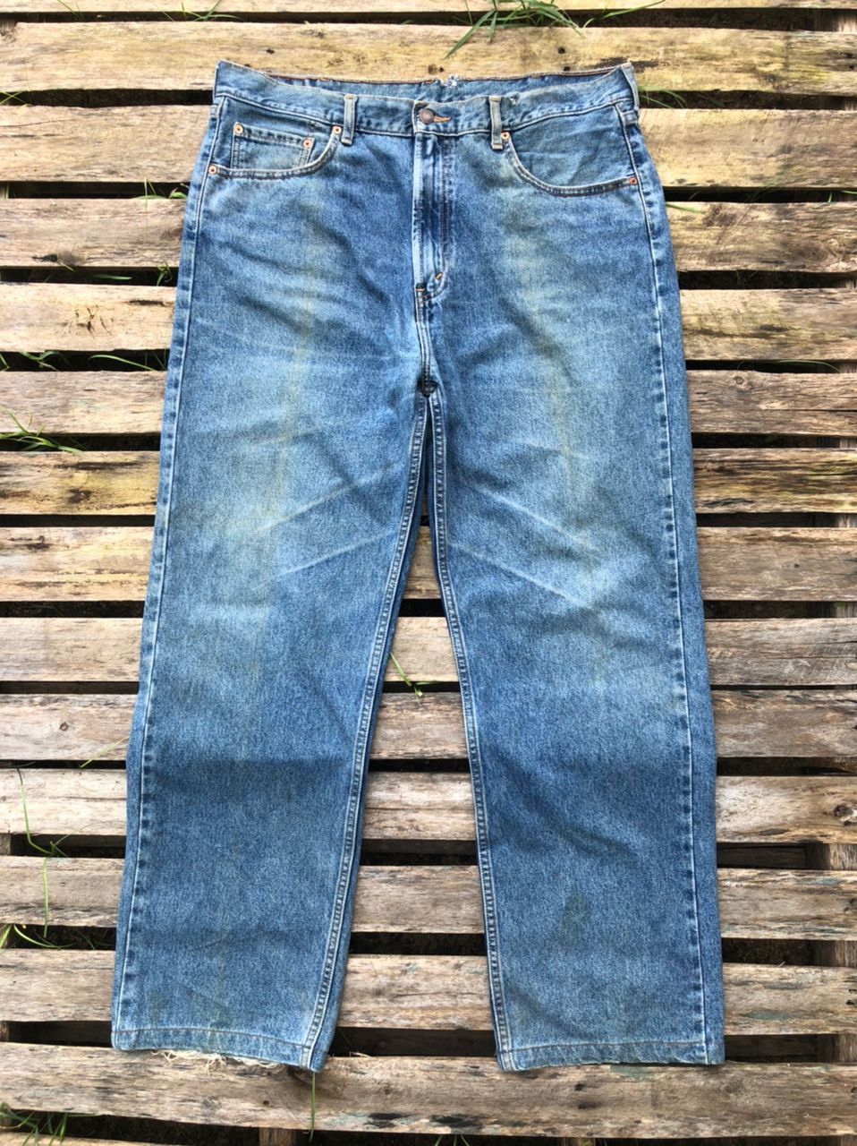 Levi's × Vintage Vintage Levi's 620 Denim Jeans Size US 37 - 1 Thumbnail