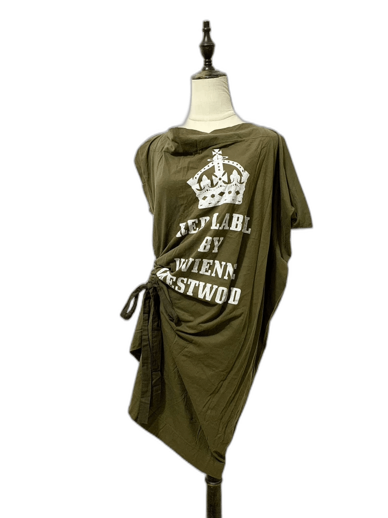 Vivienne Westwood Vivienne Westwood Asymmetric Drape Neck Dress - dmc Size XS / US 0-2 / IT 36-38 - 1 Thumbnail