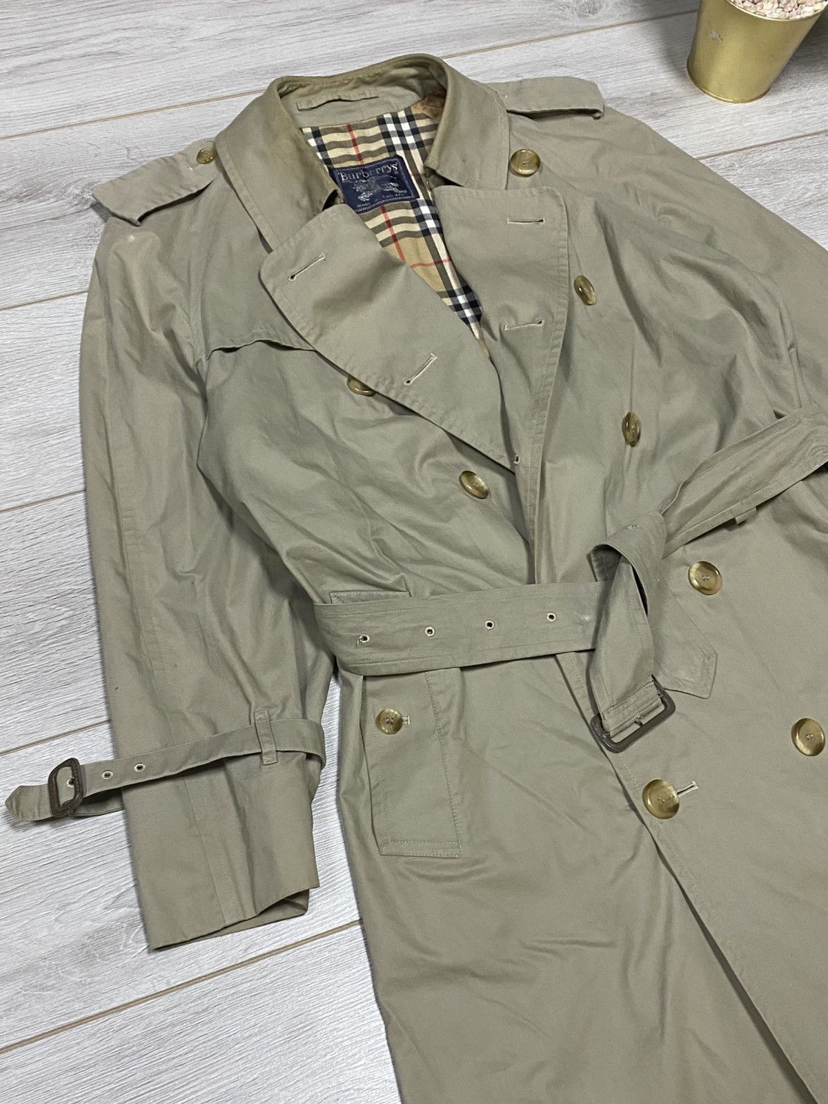 Burberry Burberry vintage trench double breasted beige nova check Size US M / EU 48-50 / 2 - 4 Thumbnail