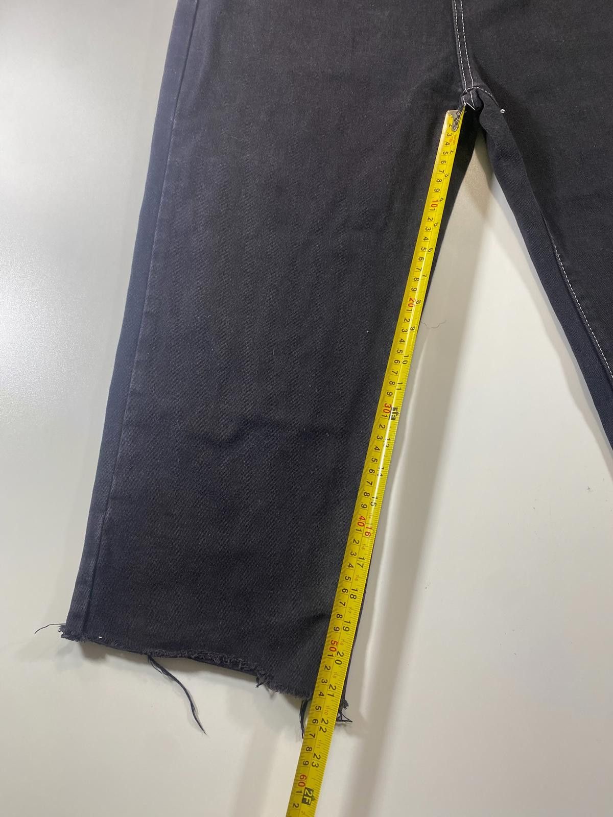 JNCO Vintage JNCO Black Wide Leg Denim Jeans 32 Size 32" / US 10 / IT 46 - 3 Thumbnail