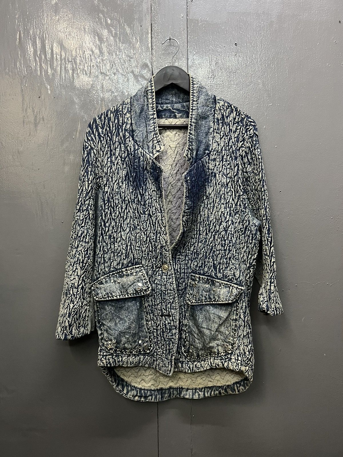 Japanese Brand Modern Sportsman Club Paris Studded Jacket Size US M / EU 48-50 / 2 - 1 Thumbnail