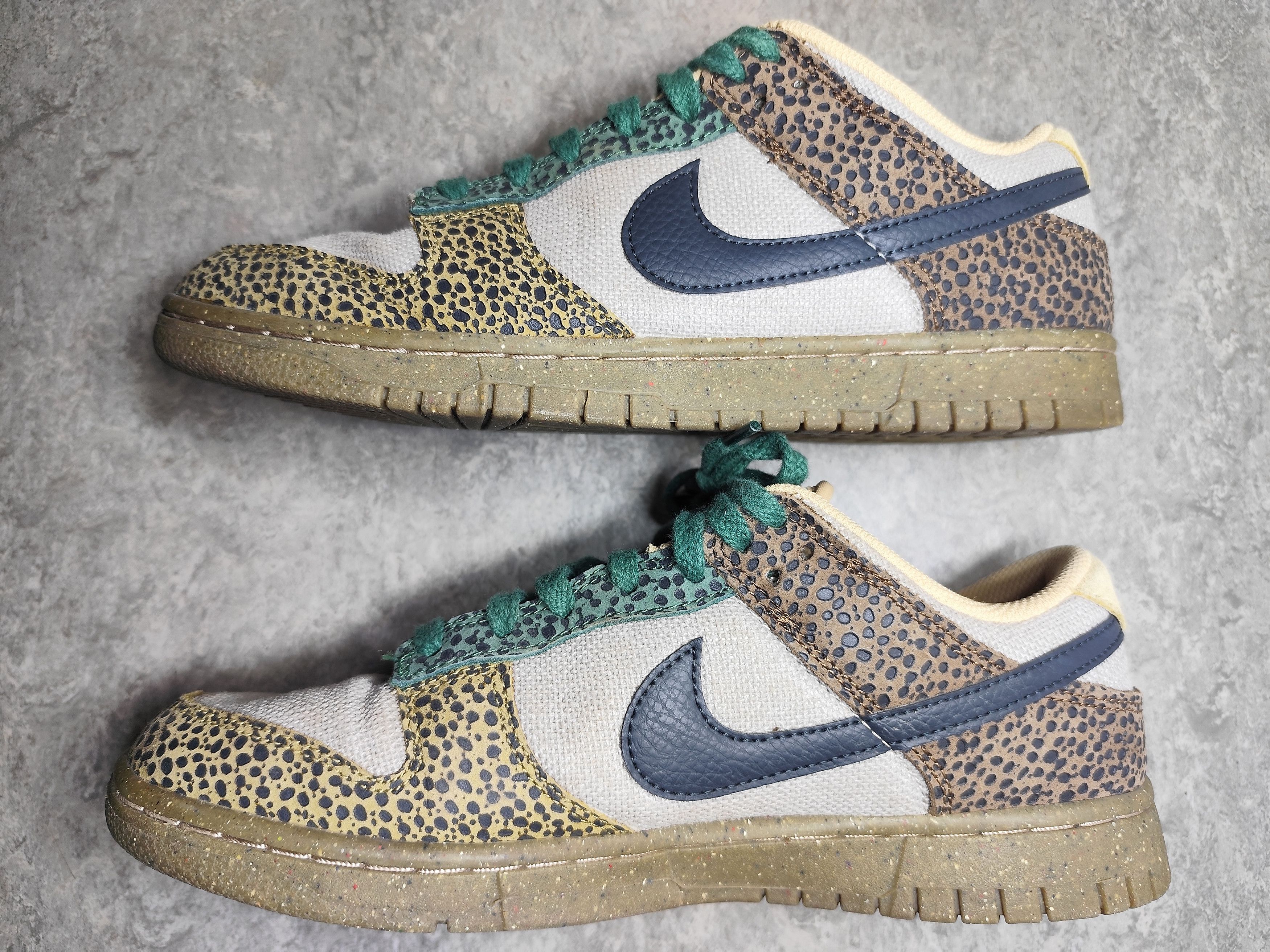 Nike Nike Dunk Low Golden Moss - Suede - US 8-5 / EU 42 Size US 8.5 / EU 41-42 - 4 Thumbnail