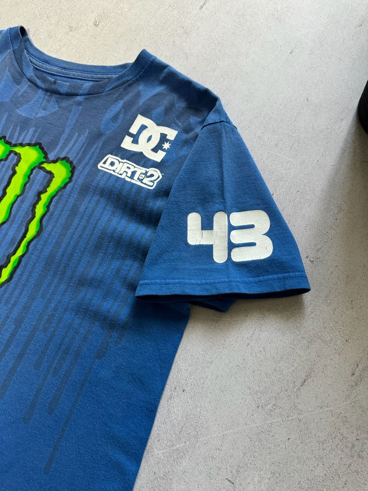 DC × Formula 1 Vintage Monster Energy DC Ford Alpine Stars #43 T Shirt 90s Size US M / EU 48-50 / 2 - 8 Thumbnail
