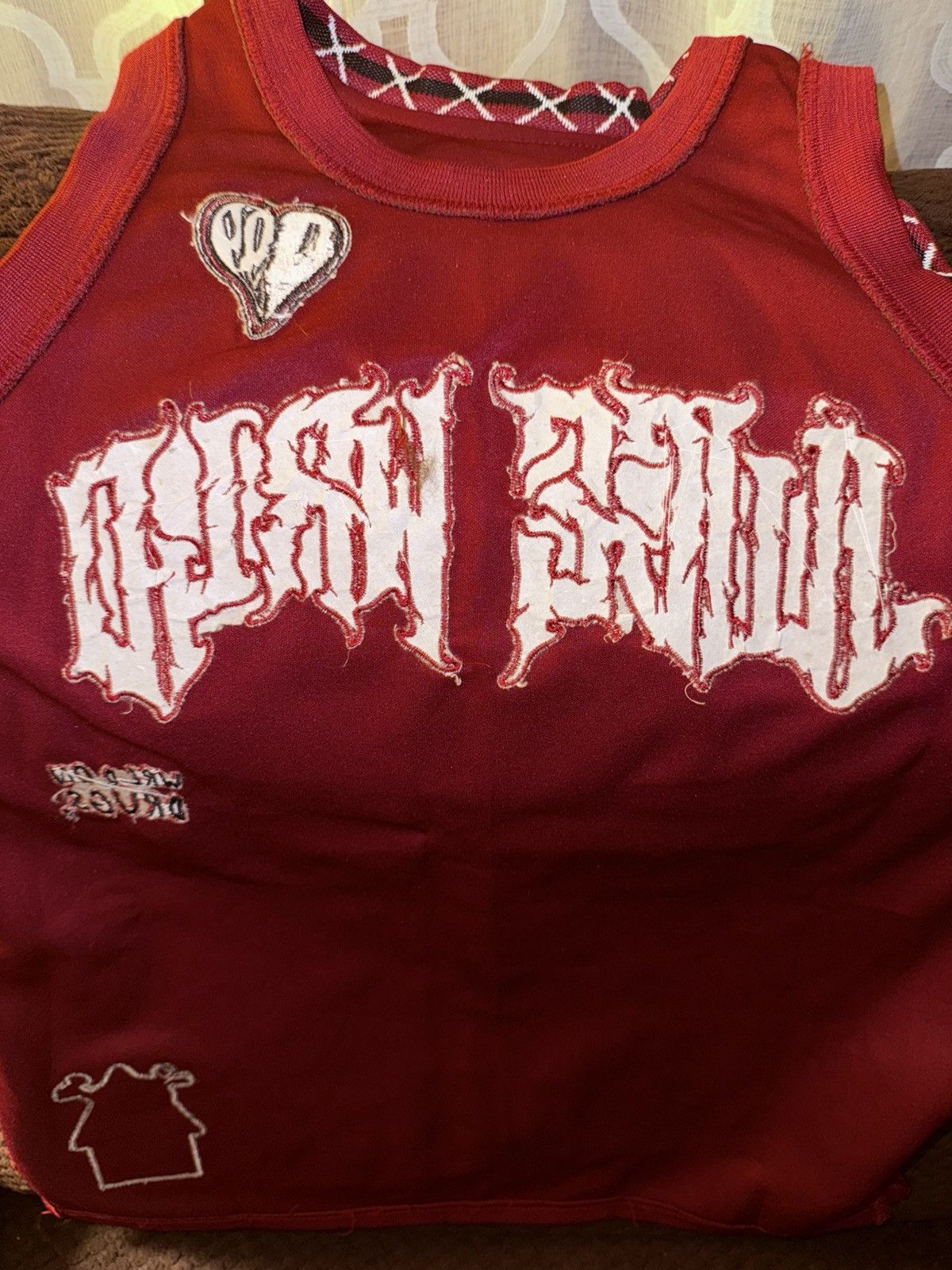 Rap Tees Brand X “Juice Wrld 999” basketball jersey maroon NEW w/tags Size US M / EU 48-50 / 2 - 20 Thumbnail