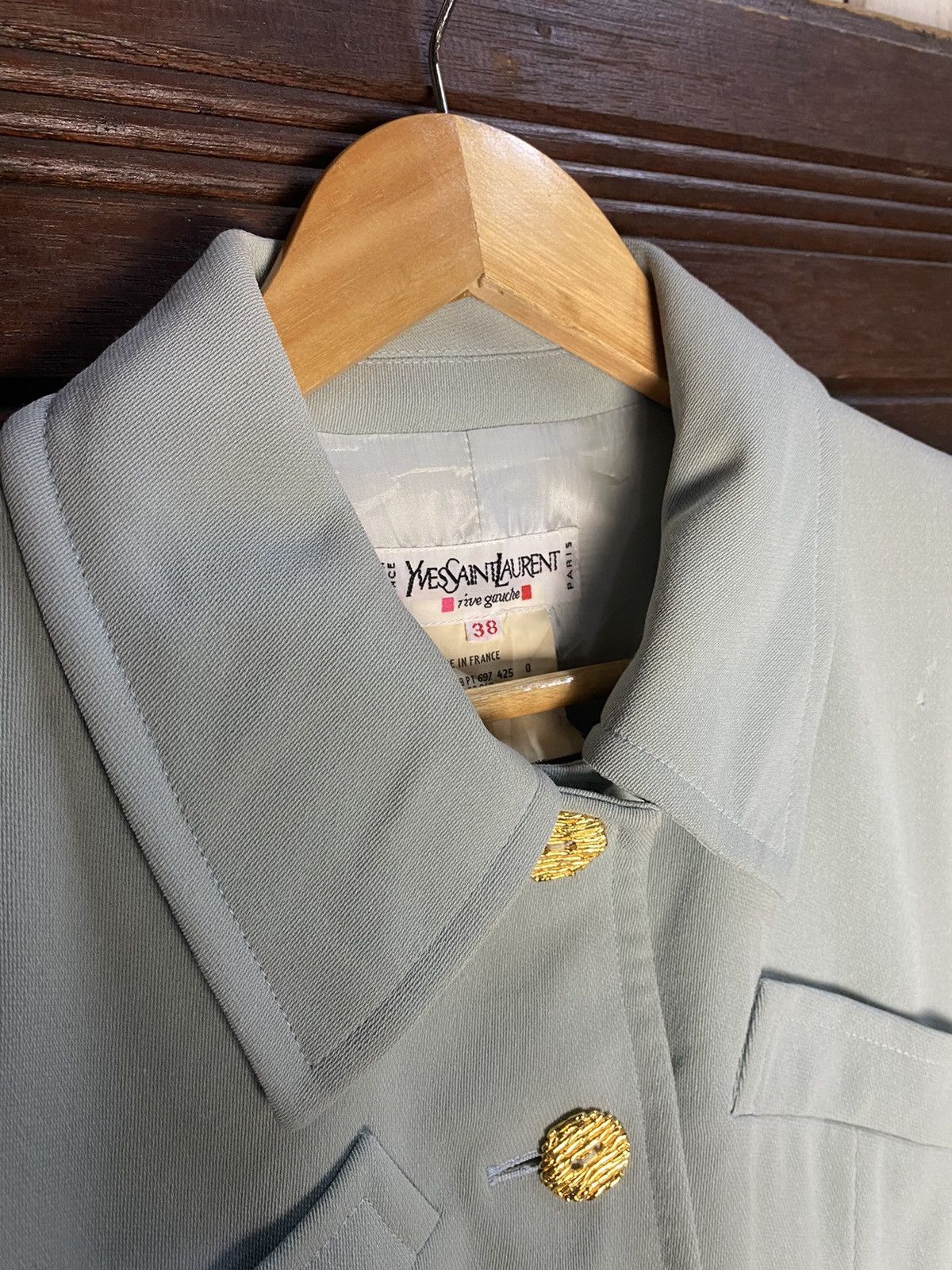 Yves Saint Laurent Vintage YSL Yves Saint Laurent Jacket Size M / US 6-8 / IT 42-44 - 9 Thumbnail