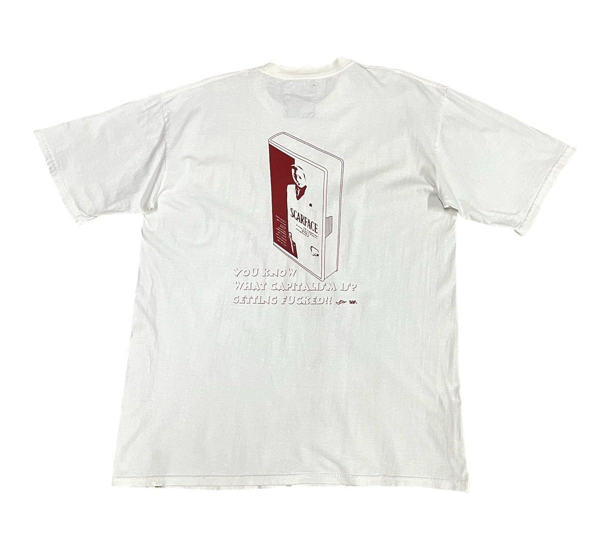 Japanese Brand THE DOARAT THA BIVOUAC SCARFACE MOVIE JAPANESE BRAND TSHIRT Size US L / EU 52-54 / 3 - 8 Thumbnail