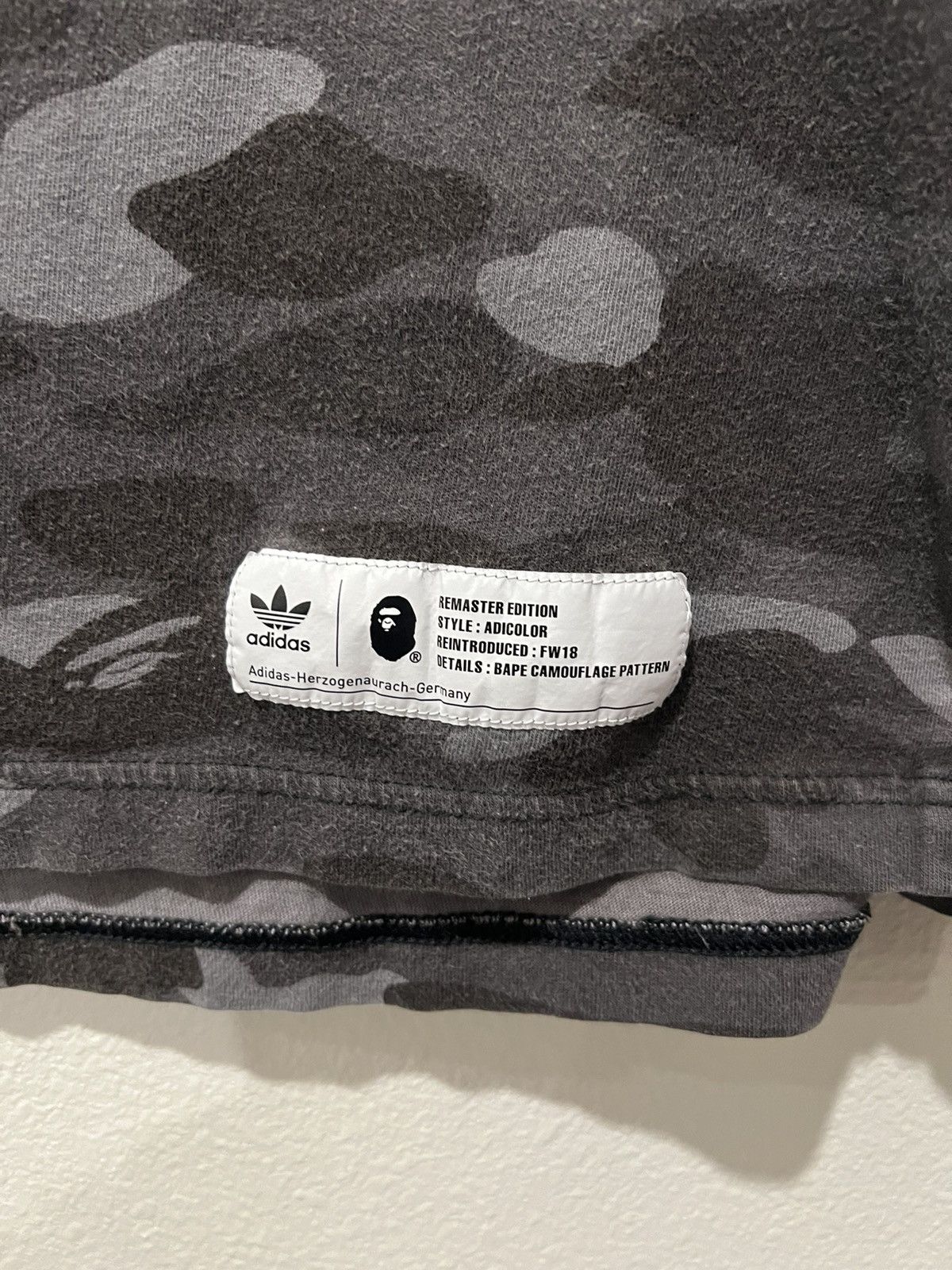 Adidas × Bape BAPE x adidas adicolor Tee Size US M / EU 48-50 / 2 - 4 Thumbnail