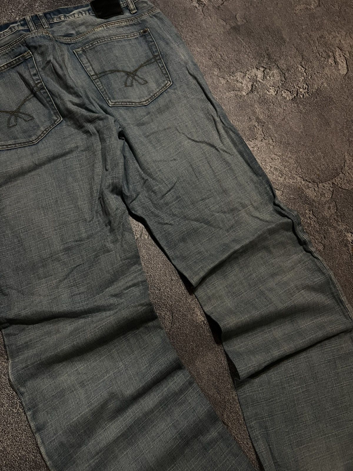 Vintage Avan-Garde Baggy Vintage Style Jeans / Retro Streetwear 90 Size US 38 / EU 54 - 4 Thumbnail