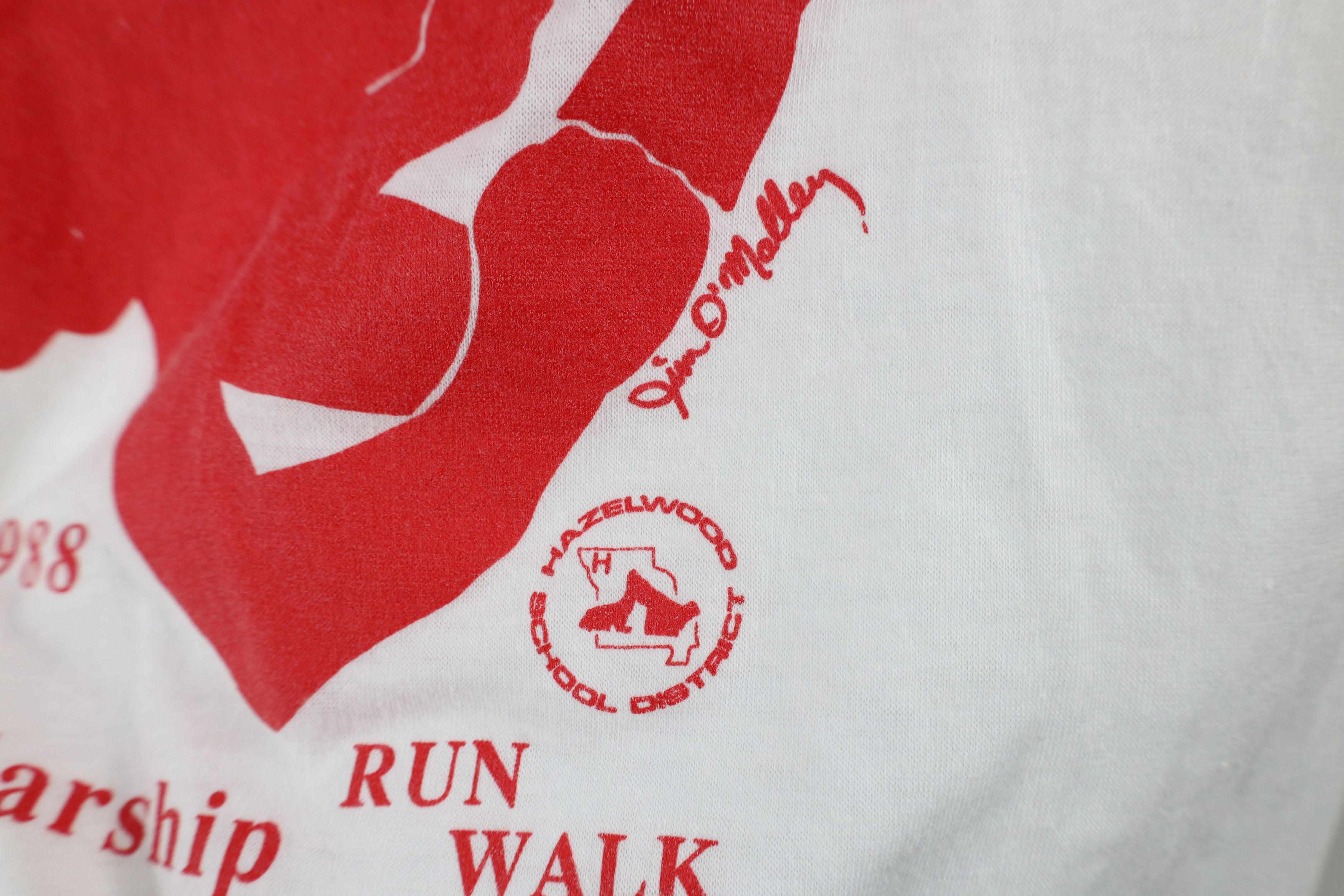 Vintage Vintage 80s Hazelwood Run Walk Coca Cola Ringer T-Shirt US Size M / US 6-8 / IT 42-44 - 7 Thumbnail