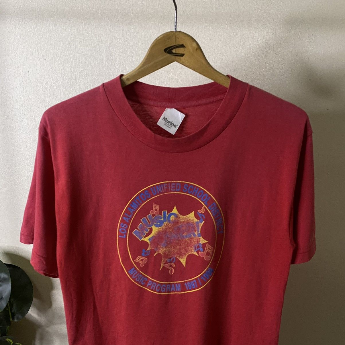 Vintage 1997 Los Alamitos Unified School District Music Program Tee Size US S / EU 44-46 / 1 - 2 Thumbnail