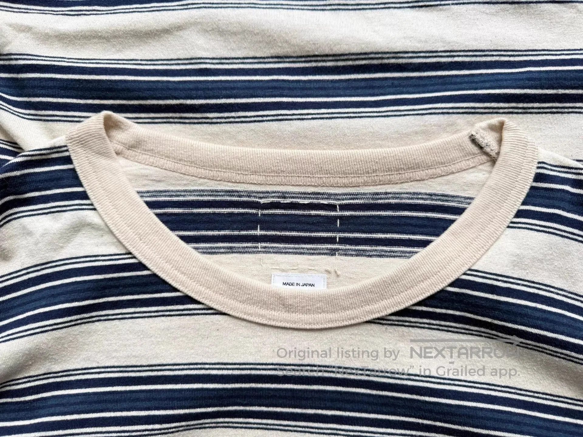 Visvim Striped Short Sleeve Pocket T. Size US XL / EU 56 / 4 - 6 Thumbnail