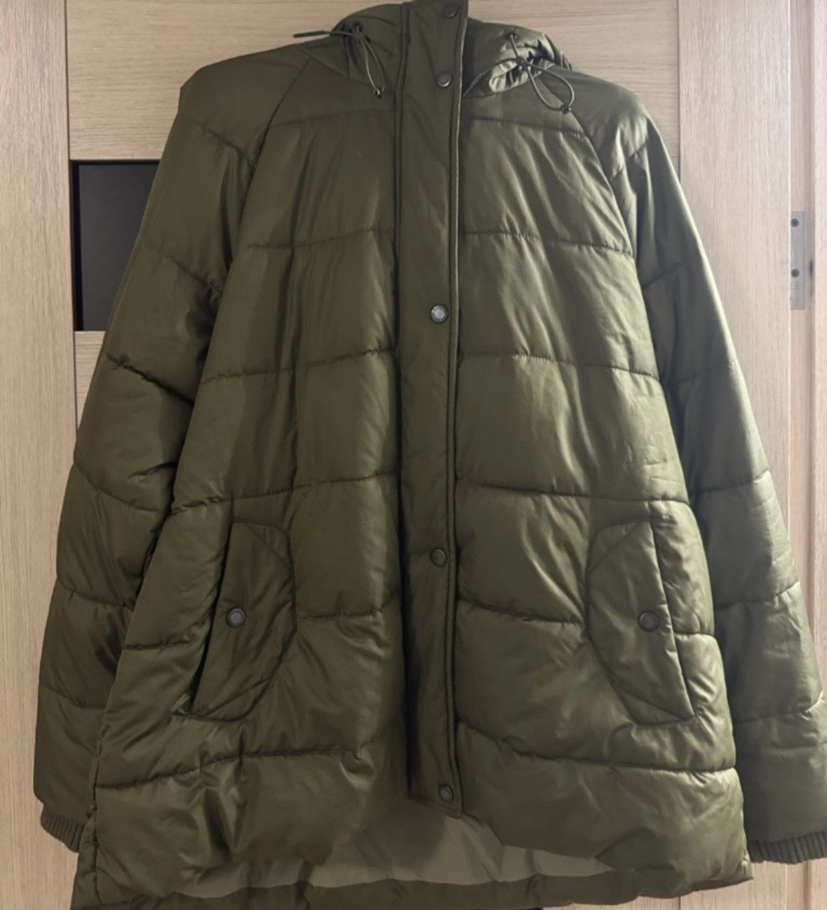 Barbour Barbour women's winter parka, green, size L-XL Size L / US 10 / IT 46 - 1 Thumbnail