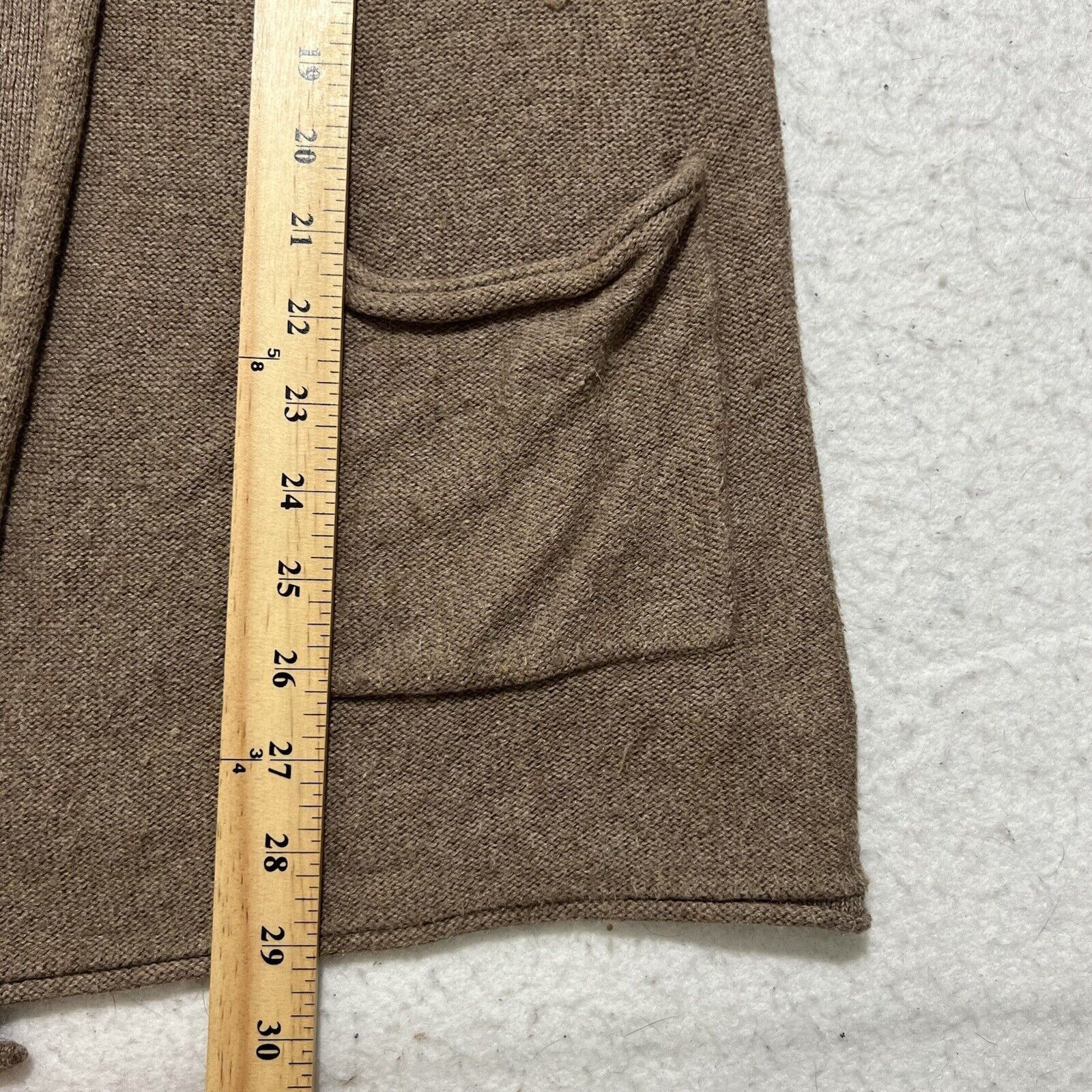 H&M H&M Basic Womens XS Open Front Angora Blend Cardigan Sweater Size XS / US 0-2 / IT 36-38 - 9 Thumbnail