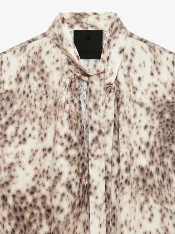 Givenchy o1w1db10325 Lavalliere Blouse in Multicolor Size XS / US 0-2 / IT 36-38 - 5 Thumbnail