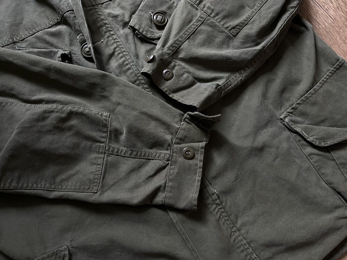 Vintage Vintage 1967 US Army OG-107 Combat Jacket, Quarpel Treated Size US XL / EU 56 / 4 - 6 Thumbnail