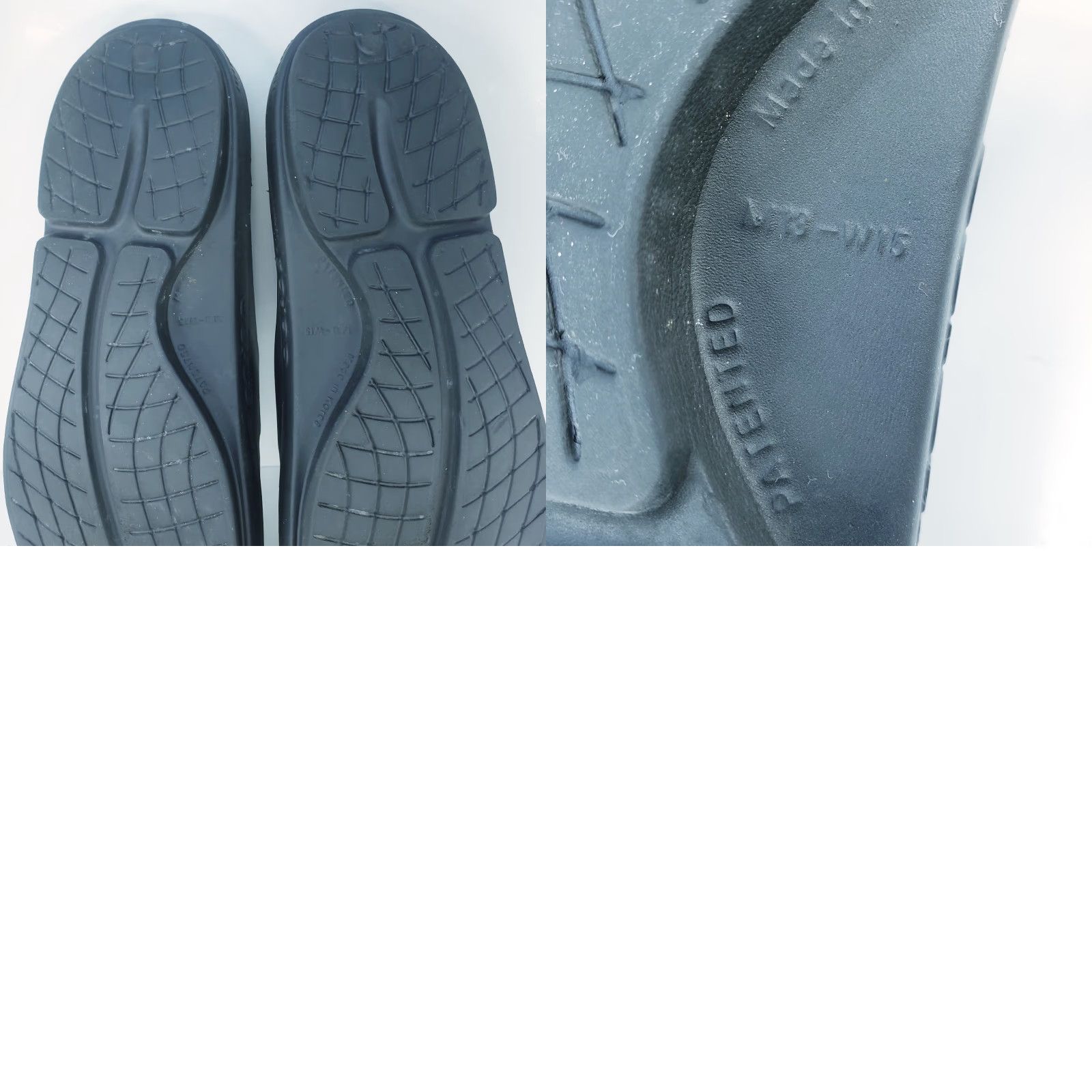 Vintage OOFOS Men's OOahh Slide Black 13 Casual Sandal Cushy Comfort Recovery Rubber Upper Mens Shoes Size ONE SIZE - 9 Thumbnail