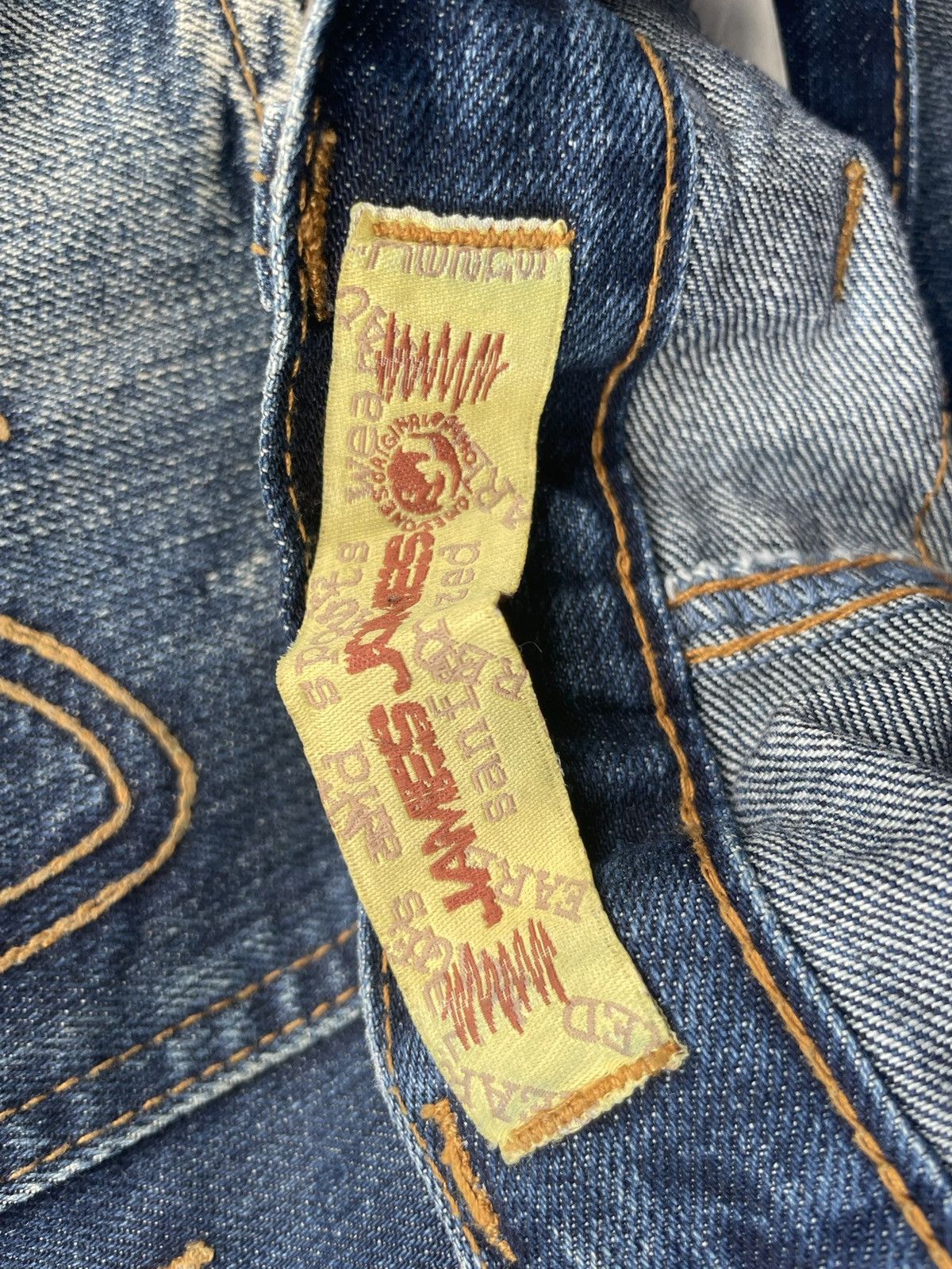 Japanese Brand James Jones Euro Denim Size US 33 - 17 Thumbnail